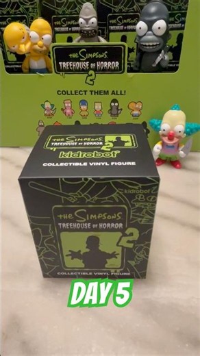 The Simpsons Treehouse of Horror Kidrobot Mystery Box (Day 5)
