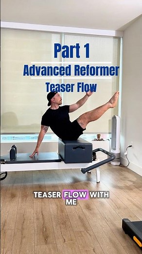Level Up Your Workout With This Teaser Routine! #reformerpilates #pilates