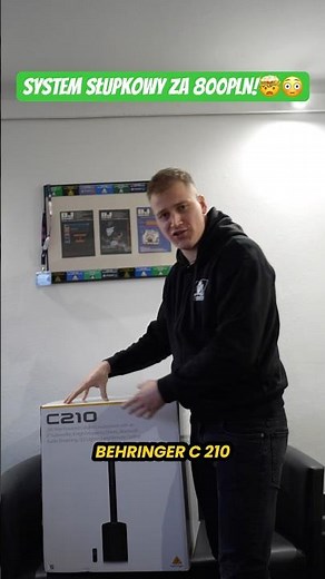 Behringer C210: Najtańszy system słupkowy!🤯😳 #test