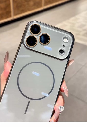 Hot-selling magnetic high definition aurora glass lens protective case🔥 #iphone17promax #iphone17pro #iphone17air #iphone17 #iphone