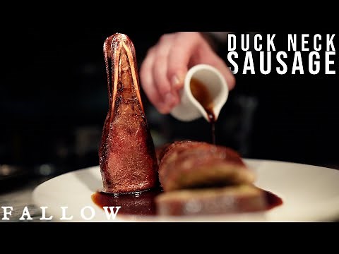 How to Make Sausages From a Duck's Neck