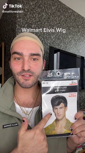 Last Minute Halloween Costume Idea: Retro 1950s Elvis Wig Review