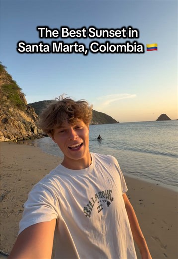 Experience the Best Sunset at Inca Inca Beach, Colombia