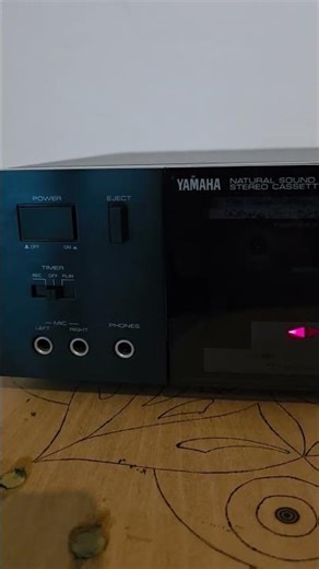 Yamaha K-640 stereo cassette deck test