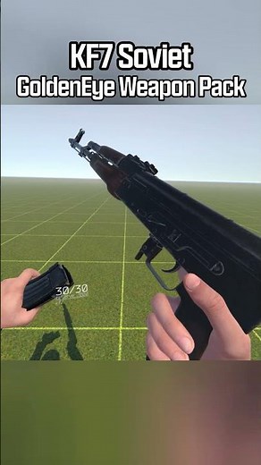 GoldenEye Weapon Pack - KF7 Soviet | #bonelab #vr #goldeneye