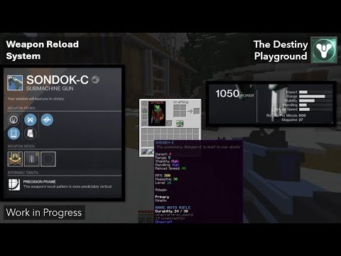 Weapon Reload System!! | The Destiny Playground