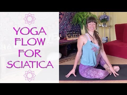 Sciatica Stretches for Lower Back and Hip Flexibility | 15 minutes Yoga Flow with Jen Hilman