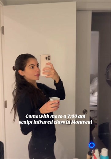 Trying a new studio in Montreal 🤩 #montreal #vlog