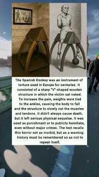 The Spanish Donkey Torture Device — A Forgotten Lesson from History