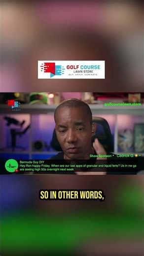 🌿 When to Stop Fertilizing Your Bermuda Lawn in Georgia? 🤷‍♂️ #golfcourselawn