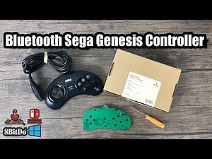 DIY Bluetooth Sega Genesis / Mega Drive controller Kit By 8BitDo