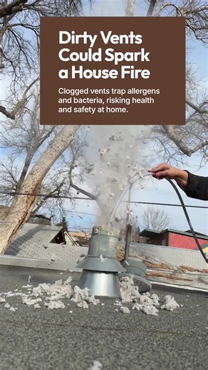 Did you know dirty air vents can cause more than just dust buildup? They trap allergens, mold spores, and even bacteria, risking your family's health. Here's why you shouldn't wait: - Poor air quality can trigger allergies and asthma - Blocked vents force your HVAC system to work harder, increasing energy bills - Clogged dryer vents are a leading cause of house fires Regular air vent cleaning keeps your home safe and your air fresh. Protect your home and breathe easier today. Schedule your vent 