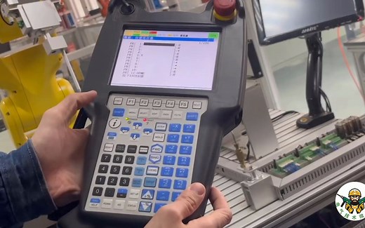 FANUC工业机器人点动运行机器人快速回到原点位置