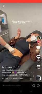 ‪@videozeugss‬ lässt sich ein Bauchnabelpiercing stechen🤩