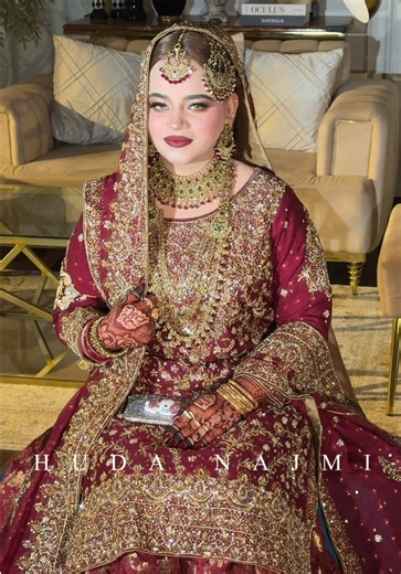 My Gorgeous Bride Wareesha on Her Baraat Celebration