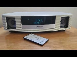 BOSE Wave Radio II with Remote Control - Platinum White