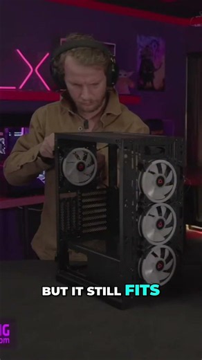 CLX Foundry LIVE Clips: Mid Tower Full ATX PC Build #shorts