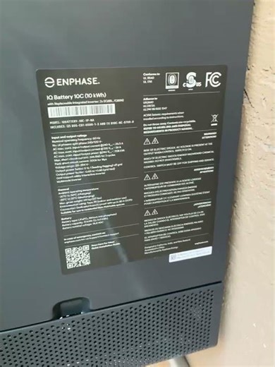 Sistema de Baterías Enphase 10kw Generan Electricidad Diariamente 🔋