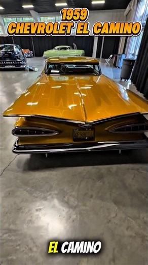 The Golden Maverick: The Radically Chopped ’59 Chevrolet El Camino