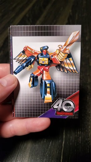 Transformers 40th Anniversary Trading Cards. Hobby Pack #transformers #packopening #cybertron