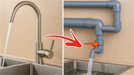 3.4K views · 23 reactions | How Did I Miss This Genius Hack? A 60-Year-Old Plumber’s DIY Sink Faucet That Saves Big! | JJ Rocks | Facebook