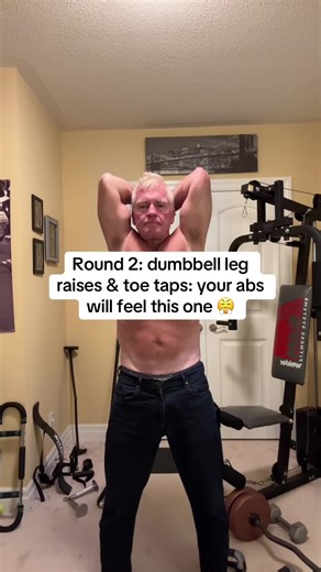 Effective Core Training: Toe Taps and Leg Raises