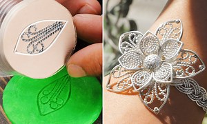 21M views · 470 reactions | From a silver coin to a filigree bracelet  | Wood Mood | Facebook