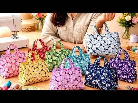 10 Minutes Cute and Incredibly Easy Gift Bag Sewing Ideas 🎁 Useful Gift Bag Sewing Ideas 🛍