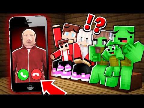 Why SCARY JOHN PORK Call JJ And Mikey At Night in Minecrtaft! - Maizen