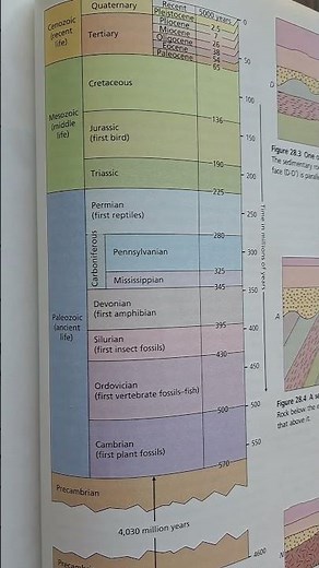 Geologic Time Scale: Earth's History, Event Timing & Relationships