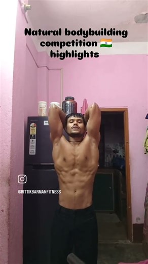 Natural bodybuilder competition highlights 🇮🇳 #calisthenics #natural #bodybuilder #trending #india