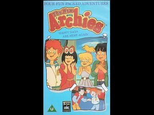 Original VHS Opening: The New Archies: Happy Days Are Here Again (UK Retail Tape)