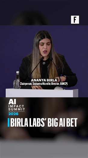 The centrepiece of Ananya Birla's address at the AI Impact Summit was the unveiling of Birla AI Labs, an initiative with a dual mandate designed to bridge the gap between industrial legacy and frontier science. 🚨 The lab will operate on two fronts: 1. Apex AI body for Aditya Birla Group: Acting as a central hub to build and deploy AI solutions across the conglomerate’s global businesses—spanning manufacturing, financial services, and retail—to unlock tangible value for stakeholders. 2. Frontier