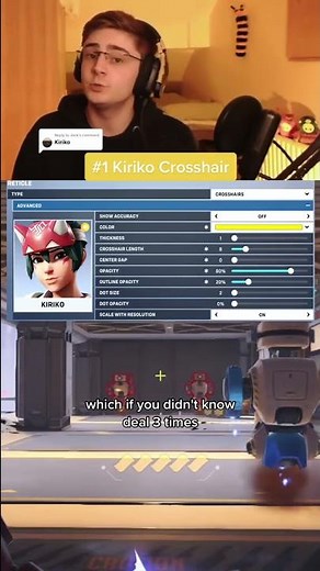 The best Kiriko Crosshair in Overwatch 2 🦊