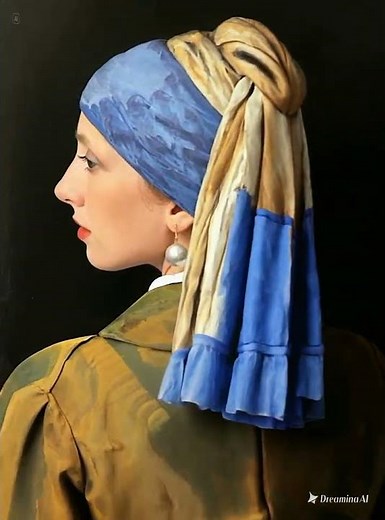 La chica de la perla #art