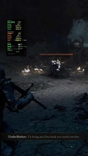 MORTAL SHELL II DEMO | MEDIUM SETTINGS NO RT | 7950X3D + RX 9070 | 1440P | FSR BALANCED | 60 FPS