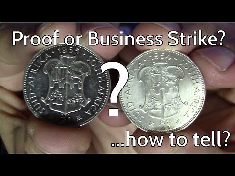 Proof or Business Strike? How to tell the difference!