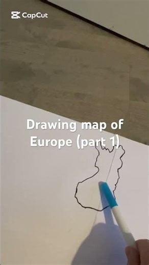 Drawing map of europe (part 1)