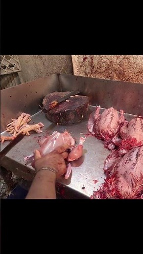 How to cutting and cleaning a broiler chicken