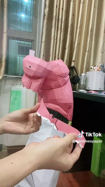 Mô hình giấy Kid Buu 1:1 - Phần 8 thú vị
