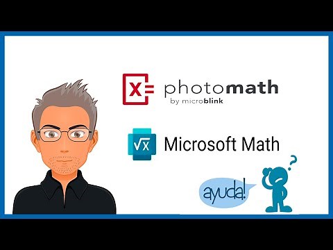 Ayuda para padres y alumnos con Photomath y Microsoft Math