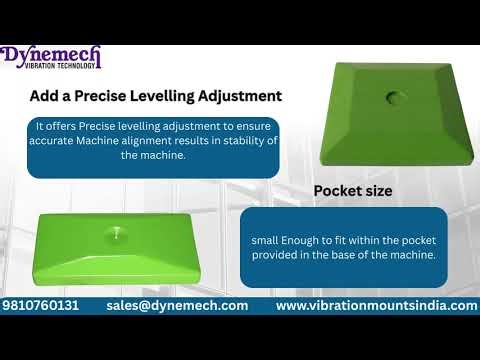 Dynemech Anti-Vibration Technology Machine Base Mounts – Series SL