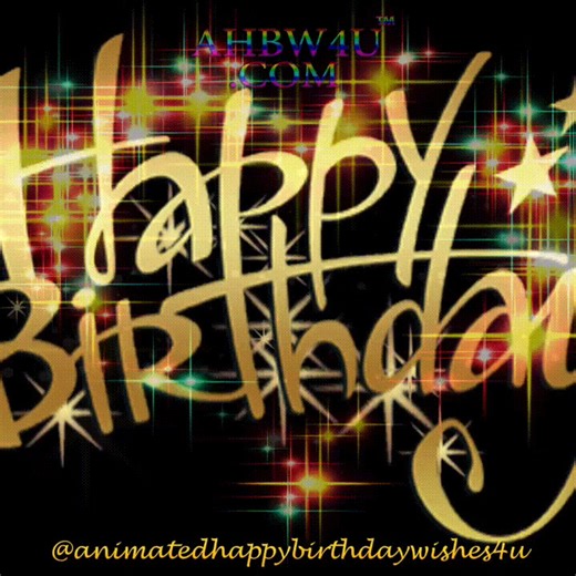 ♥HAPPY BIRTHDAY GIF!♥ #birthdayvideo #happybirthday #birthday #HappyBirthdayWishes #birthdaywishes #birthdaycelebration #birthdaygif Please share! | Animated Happy Birthday Wishes 4U