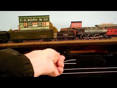 Some features of our HO scale model railroad set in 1920s era in northeastern U.S.