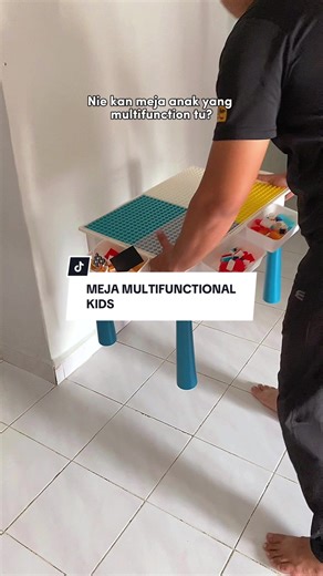 Multifunctional Kids Table: Building Blocks Fun