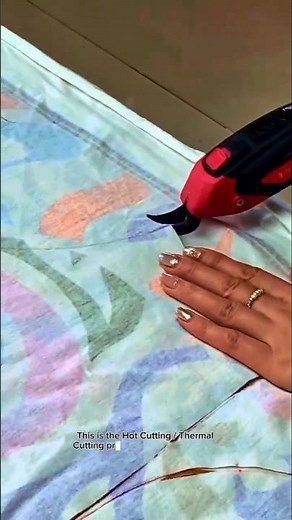 Hot Knife Cutting Carpet Edges Perfectly | Clean Seam Technique for Vinyl & Rugs