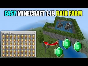 Easy Minecraft 1.19 Raid Farm | Minecraft 1.19 Totem Farm | Emerald Farm