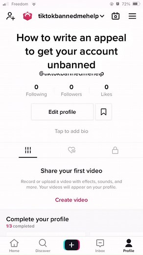 How to write an appeal to get you account unbanned. My account ( _laurenn.campbell ) was banned. We can write each other’s appeals #tiktok #fyp #help