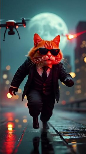 Secret Agent Cat's Epic Heist