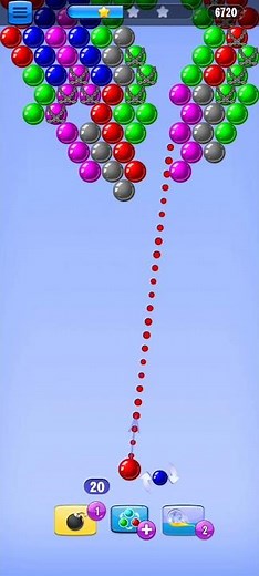 Bubble Shooter Gameplay 😍 Most Satisfying Bubble Pop Ever! #shorts